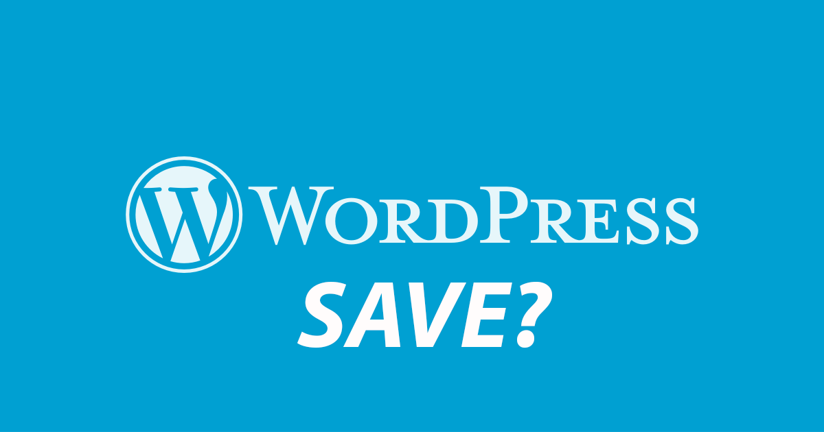 WordPress is mysteriously adding a hidden “SAVE” in my pages.